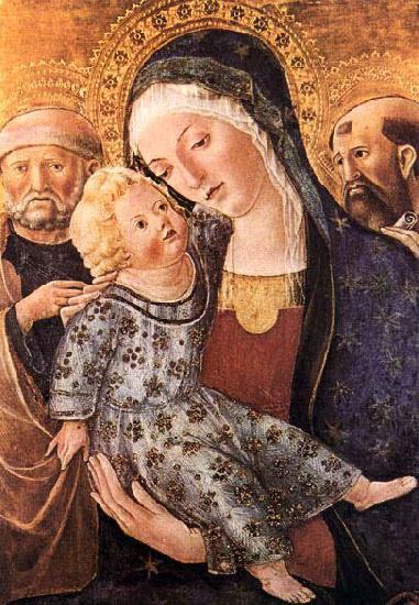 Francesco di Giorgio Martini Madonna with Child and Two Saints